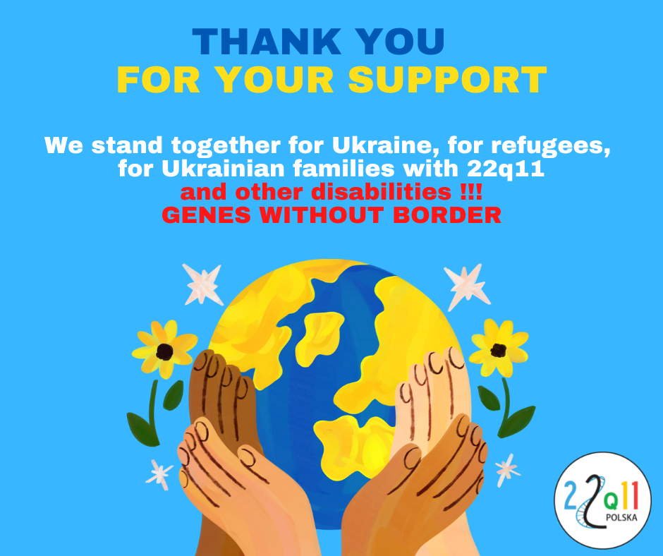THANK YOU ALL FOR YOUR FINANCIAL SUPPORT FOR UKRAINIAN REFUGEES